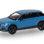 herpa 028677-003 Audi Q2 - turboblau 1:87 NEU + OVP