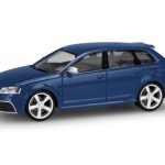herpa 034876-003 Audi RS3 Sportback - sepangblau perleffekt 1:87 NEU + OVP
