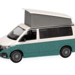 herpa 096805-004 VW T6.1 California - Candy Weiß / Bay Leaf Green metallic 1:87 NEU + OVP