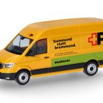 herpa 098571 MAN eTGE Kasten Hochdach Schweizer Post 1:87 NEU + OVP