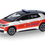 Vorbestellung herpa 098588 VW ID.3 "Notarzt Friesland" 1:87 NEU + OVP