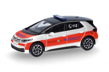 Vorbestellung herpa 098588 VW ID.3 "Notarzt Friesland" 1:87 NEU + OVP