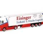 herpa 318594 Scania CS 20 HD Kühlkoffer-Sattelzug Eisinger 1:87 NEU + OVP