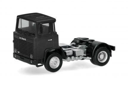 herpa 318976-002 Scania 111 Zugmaschine 2achs - schwarz 1:87 NEU + OVP