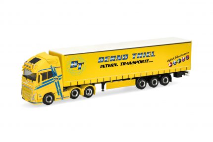 Vorbestellung herpa 319591 Volvo FH GL XL 2020 6x2 Gardinenplanen-Sattelzug "Bernd Thiel Transporte" 1:87 NEU + OVP