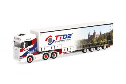 Vorbestellung herpa 319645 Scania CS 20 HD (6x2) Volumen-Sattelzug "TiDe Spedition" 1:87 NEU + OVP