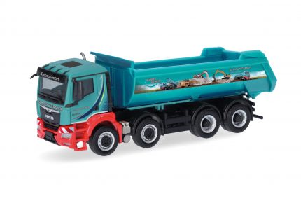 Vorbestellung herpa 319676 MAN TGS NN Meiller Kipper-LKW 4achs "Schmuttermair" 1:87 NEU + OVP