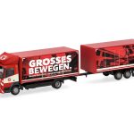 herpa 319744 Mercedes-Benz Atego ´13 Koffer-Hängerzug Colonia 1:87 NEU + OVP