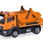 herpa 319768 MAN TGS NN Absetzkipper AK12 - kommunalorange 1:87 NEU + OVP