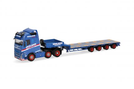Vorbestellung herpa 319805 Volvo FH GL 2020 6x2 Semitieflade-Sattelzug "Seeland" 1:87 NEU + OVP