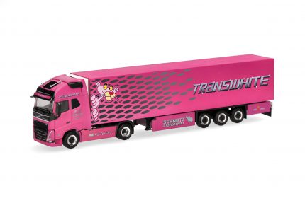 Vorbestellung herpa 319836 Volvo FH GL XL 2020 Kühlkoffer-Sattelzug "Transwhite" (Portugal) 1:87 NEU + OVP