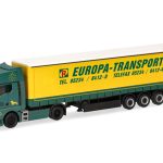 herpa 319874 MAN TGX GX Gardinenplanen-Sattelzug Rubart Europa-Transporte 1:87 NEU + OVP