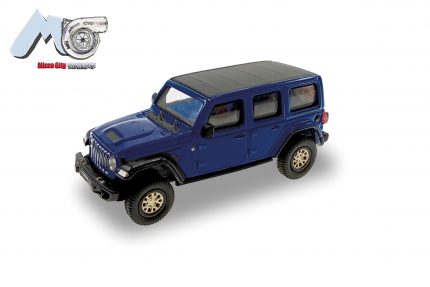Vorbestellung MicroCity87 87MC000013 Jeep Wrangler - blau (ab 2017) 1:87 NEU + OVP