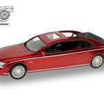 herpa MicroCity87 87MC000025 Maybach 62S - rot (2002-2013) 1:87 NEU + OVP