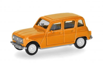 Vorbestellung herpa 020190-010 Renault R4 - orange andalou 1:87 NEU + OVP