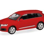 Vorbestellung herpa 028448-003 Audi Q7 - rot 1:87 NEU + OVP