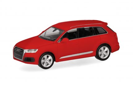 Vorbestellung herpa 028448-003 Audi Q7 - rot 1:87 NEU + OVP