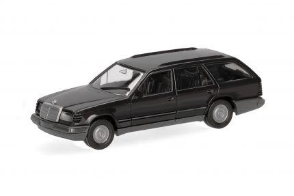 Vorbestellung herpa 029049 Mercedes-Benz E-Klasse T-Modell (124) - schwarz 1:87 NEU + OVP
