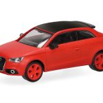 Vorbestellung herpa 034531-002 Audi S1 - misanorot perleffekt, Dach schwarz 1:87 NEU + OVP