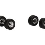 herpa 054959 Zubehör Radsätze Krampe BigBody 650 - silber/schwarz (6 Radsätze in Einzelteilen) 1:87 NEU + OVP