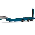 herpa 076968-003 Goldhofer-Allrounder-Auflieger 3achs - enzianblau 1:87 NEU + OVP