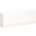 herpa 081320-002 Teileservice Pritsche/Plane 8m für 3achs Hängerfahrgestell (2 Stück) 1:87 NEU + OVP