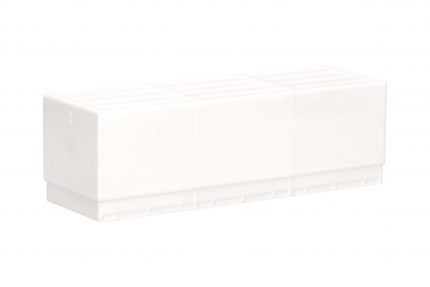 herpa 081320-002 Teileservice Pritsche/Plane 8m für 3achs Hängerfahrgestell (2 Stück) 1:87 NEU + OVP