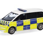herpa 098670 VW Multivan (2022) Politie/Police (Belgien) 1:87 NEU + OVP