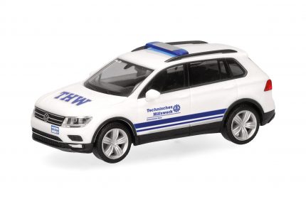 Vorbestellung herpa 098687 VW Tiguan "THW Gera Thüringen" 1:87 NEU + OVP
