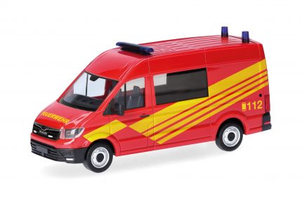 Vorbestellung herpa 098748 MAN TGE Halbbus Hochdach "Feuerwehr" 1:87 NEU + OVP