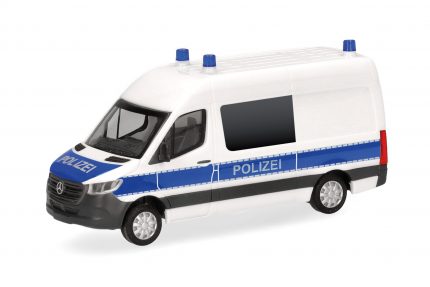 Vorbestellung herpa 098786 Mercedes-Benz Sprinter 18 Halbbus Hochdach "Polizei Nordrhein-Westfalen/Brandermittler" 1:87 NEU + OVP