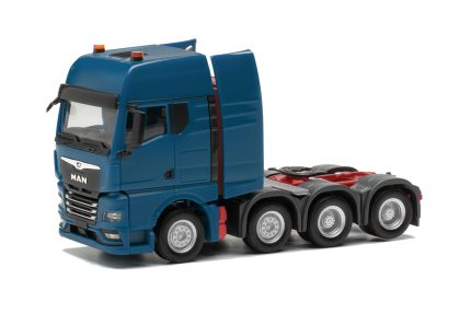 Vorbestellung herpa 316965-003 MAN TGX GX Schwerlastzugmaschine 4achs - enzianblau 1:87 NEU + OVP