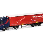 herpa 319881 DAF XG Gardinenplanen-Sattelzug Heinloth 1:87 NEU + OVP