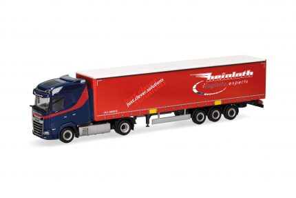 Vorbestellung herpa 319881 DAF XG Gardinenplanen-Sattelzug "Heinloth" 1:87 NEU + OVP