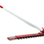 herpa 320054 Flügeltransport Goldhofer FTV 300 mit Windradflügel Mammoet 1:87 NEU + OVP