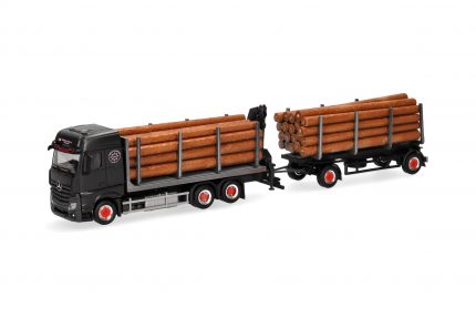 Vorbestellung herpa 320078 Mercedes-Benz Arocs 18 Bigspace Holztransporter-Hängerzug "Jürgen Ehrmann Transporte" 1:87 NEU + OVP