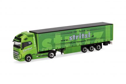 Vorbestellung herpa 320108 Volvo FH16 GL XL 2020 Gardinenplanen-Sattelzug "Stritzl" (Österreich) 1:87 NEU + OVP