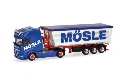 Vorbestellung herpa 320153 DAF XG+ Stahlmulden-Sattelzug "Mösle" 1:87 NEU + OVP