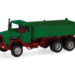 herpa Basic 320276 Iveco Hauber Kipp-LKW 3achs - grün 1:87 NEU + OVP
