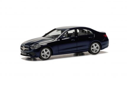 Vorbestellung herpa 421003-003 Mercedes-Benz C-Klasse Limousine - dunkelblau 1:87 NEU + OVP