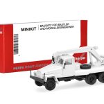 Vorbestellung herpa 014205 MiniKit IFA G5 Kran-LKW 3achs - weiß 1:87 NEU + OVP