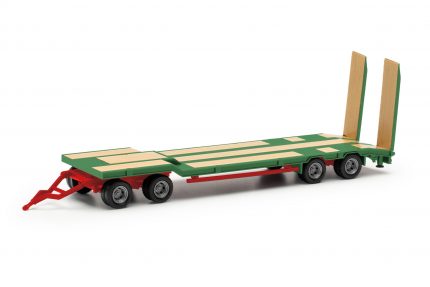 Vorbestellung herpa 076142-010 Goldhofer TU4-Anhänger - lindgrün 1:87 NEU + OVP
