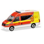 Vorbestellung herpa 098816 MAN TGE Halbbus Hochdach "Feuerwehr Paderborn" 1:87 NEU + OVP
