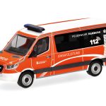 Vorbestellung herpa 098830 Mercedes-Benz Sprinter 18 Bus Flachdach ELW "Feuerwehr Hamburg/Einsatzleitung" 1:87 NEU + OVP