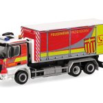 Vorbestellung herpa 098854 Mercedes-Benz Arocs M Wechsellader-LKW 3achs "Feuerwehr Paderborn" 1:87 NEU + OVP