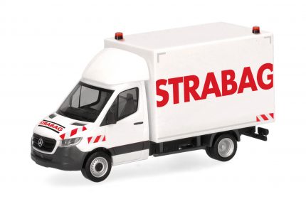 Vorbestellung herpa 098939 Mercedes-Benz Sprinter 18 Koffer "STRABAG" (Österreich) 1:87 NEU + OVP