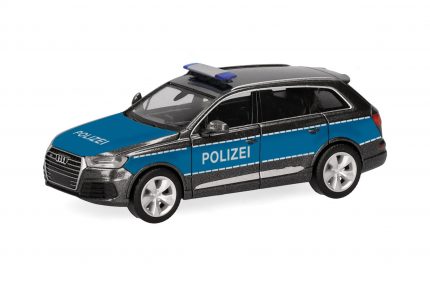Vorbestellung herpa 098946 Audi Q7 "Polizei" 1:87 NEU + OVP