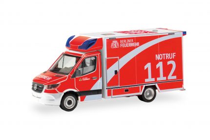 Vorbestellung herpa 098953 Mercedes-Benz Sprinter 18 RTW "Berliner Feuerwehr" 1:87 NEU + OVP