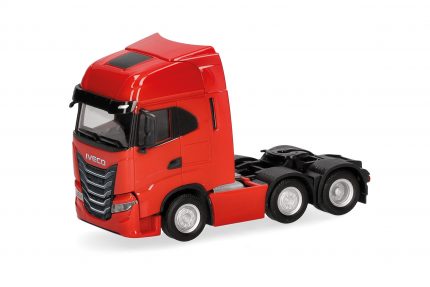 Vorbestellung herpa 320313 Iveco S-Way MY24 Zugmaschine 3achs (6x2) - rot 1:87 NEU + OVP