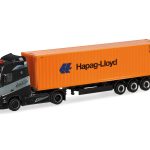 Vorbestellung herpa 320382 Volvo FH GL 2020 Container-Sattelzug "Patrick Heim/Hapag Lloyd" 1:87 NEU + OVP
